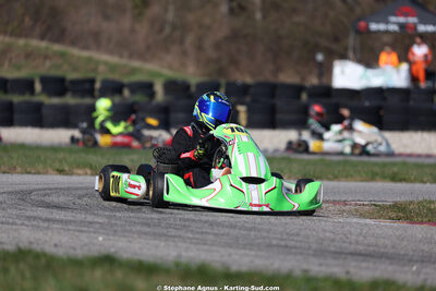 KA100 — 28/02 & 01/03/2026 : 1ère manche du Championnat du Sud 2026 à Aigues-Vives (photos Stéphane Agnus) 2026 — karting