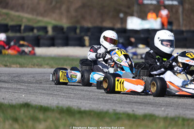 KA100 — 28/02 & 01/03/2026 : 1ère manche du Championnat du Sud 2026 à Aigues-Vives (photos Stéphane Agnus) 2026 — karting
