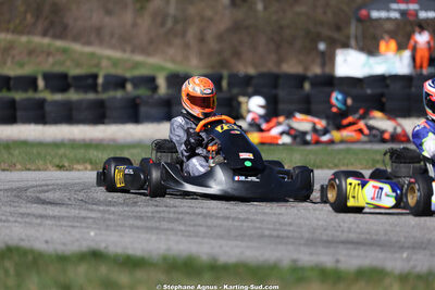 KA100 — 28/02 & 01/03/2026 : 1ère manche du Championnat du Sud 2026 à Aigues-Vives (photos Stéphane Agnus) 2026 — karting
