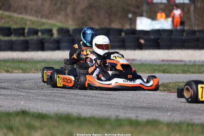 KA100 — 28/02 & 01/03/2026 : 1ère manche du Championnat du Sud 2026 à Aigues-Vives (photos Stéphane Agnus) 2026 — karting