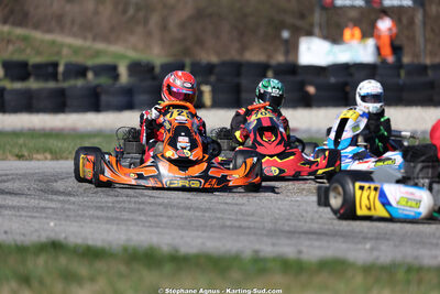 KA100 — 28/02 & 01/03/2026 : 1ère manche du Championnat du Sud 2026 à Aigues-Vives (photos Stéphane Agnus) 2026 — karting