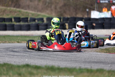 KA100 — 28/02 & 01/03/2026 : 1ère manche du Championnat du Sud 2026 à Aigues-Vives (photos Stéphane Agnus) 2026 — karting