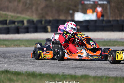 KA100 — 28/02 & 01/03/2026 : 1ère manche du Championnat du Sud 2026 à Aigues-Vives (photos Stéphane Agnus) 2026 — karting