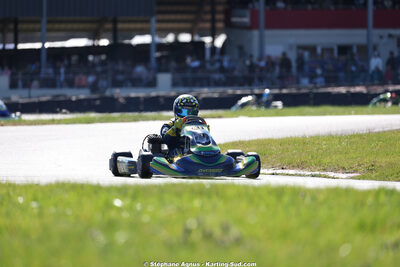 Dayan SERANO — 28/02 & 01/03/2026 : 1ère manche du Championnat du Sud 2026 à Aigues-Vives (photos Stéphane Agnus) 2026 — karting