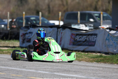 KA100 — 28/02 & 01/03/2026 : 1ère manche du Championnat du Sud 2026 à Aigues-Vives (photos Stéphane Agnus) 2026 — karting