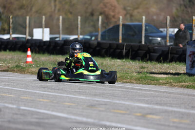 Louca BOUSQUIERES — 28/02 & 01/03/2026 : 1ère manche du Championnat du Sud 2026 à Aigues-Vives (photos Stéphane Agnus) 2026 — karting