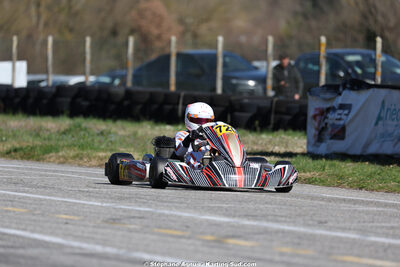 Tom CASTANIER — 28/02 & 01/03/2026 : 1ère manche du Championnat du Sud 2026 à Aigues-Vives (photos Stéphane Agnus) 2026 — karting