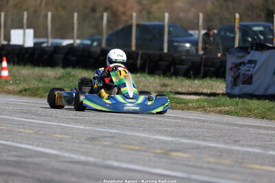 KA100 — 28/02 & 01/03/2026 : 1ère manche du Championnat du Sud 2026 à Aigues-Vives (photos Stéphane Agnus) 2026 — karting