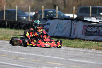 KA100 — 28/02 & 01/03/2026 : 1ère manche du Championnat du Sud 2026 à Aigues-Vives (photos Stéphane Agnus) 2026 — karting