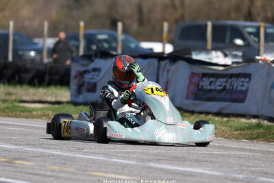 KA100 — 28/02 & 01/03/2026 : 1ère manche du Championnat du Sud 2026 à Aigues-Vives (photos Stéphane Agnus) 2026 — karting
