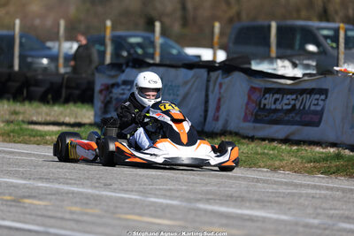 KA100 — 28/02 & 01/03/2026 : 1ère manche du Championnat du Sud 2026 à Aigues-Vives (photos Stéphane Agnus) 2026 — karting