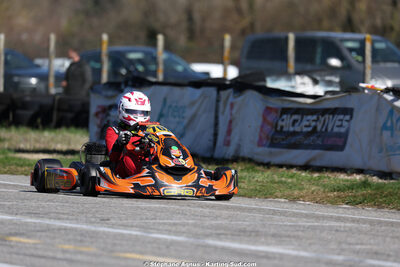 KA100 — 28/02 & 01/03/2026 : 1ère manche du Championnat du Sud 2026 à Aigues-Vives (photos Stéphane Agnus) 2026 — karting