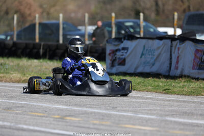 KA100 — 28/02 & 01/03/2026 : 1ère manche du Championnat du Sud 2026 à Aigues-Vives (photos Stéphane Agnus) 2026 — karting
