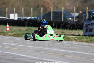 KA100 — 28/02 & 01/03/2026 : 1ère manche du Championnat du Sud 2026 à Aigues-Vives (photos Stéphane Agnus) 2026 — karting