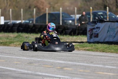 KA100 — 28/02 & 01/03/2026 : 1ère manche du Championnat du Sud 2026 à Aigues-Vives (photos Stéphane Agnus) 2026 — karting