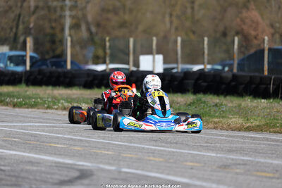 KA100 — 28/02 & 01/03/2026 : 1ère manche du Championnat du Sud 2026 à Aigues-Vives (photos Stéphane Agnus) 2026 — karting