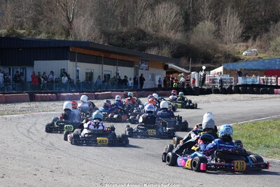 Nationale — 28/02 & 01/03/2026 : 1ère manche du Championnat du Sud 2026 à Aigues-Vives (photos Stéphane Agnus) 2026 — karting
