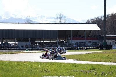 Nationale — 28/02 & 01/03/2026 : 1ère manche du Championnat du Sud 2026 à Aigues-Vives (photos Stéphane Agnus) 2026 — karting