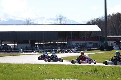 Nationale — 28/02 & 01/03/2026 : 1ère manche du Championnat du Sud 2026 à Aigues-Vives (photos Stéphane Agnus) 2026 — karting