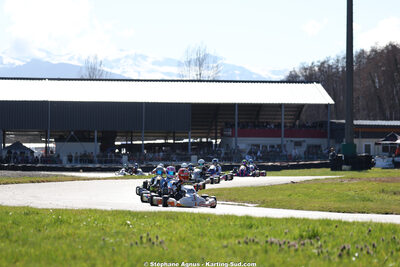 Nationale — 28/02 & 01/03/2026 : 1ère manche du Championnat du Sud 2026 à Aigues-Vives (photos Stéphane Agnus) 2026 — karting