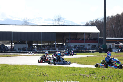 Nationale — 28/02 & 01/03/2026 : 1ère manche du Championnat du Sud 2026 à Aigues-Vives (photos Stéphane Agnus) 2026 — karting