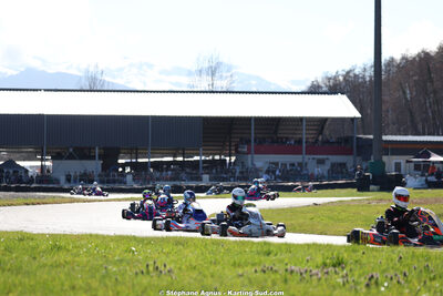 Nationale — 28/02 & 01/03/2026 : 1ère manche du Championnat du Sud 2026 à Aigues-Vives (photos Stéphane Agnus) 2026 — karting
