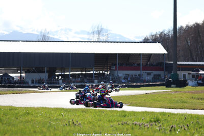 Nationale — 28/02 & 01/03/2026 : 1ère manche du Championnat du Sud 2026 à Aigues-Vives (photos Stéphane Agnus) 2026 — karting