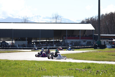 Nationale — 28/02 & 01/03/2026 : 1ère manche du Championnat du Sud 2026 à Aigues-Vives (photos Stéphane Agnus) 2026 — karting