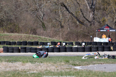 Nationale — 28/02 & 01/03/2026 : 1ère manche du Championnat du Sud 2026 à Aigues-Vives (photos Stéphane Agnus) 2026 — karting