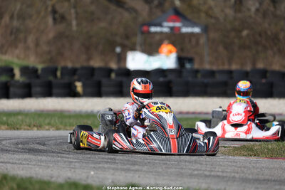 Arthur BENOIT — 28/02 & 01/03/2026 : 1ère manche du Championnat du Sud 2026 à Aigues-Vives (photos Stéphane Agnus) 2026 — karting