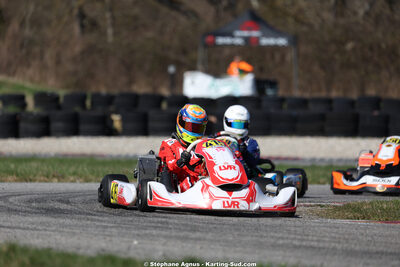Antton BOUCHARD — 28/02 & 01/03/2026 : 1ère manche du Championnat du Sud 2026 à Aigues-Vives (photos Stéphane Agnus) 2026 — karting
