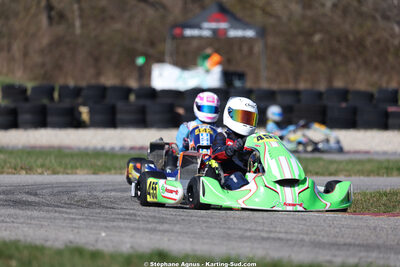Martin RAYNAUD — 28/02 & 01/03/2026 : 1ère manche du Championnat du Sud 2026 à Aigues-Vives (photos Stéphane Agnus) 2026 — karting
