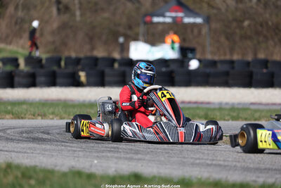 Alessandro MASSA — 28/02 & 01/03/2026 : 1ère manche du Championnat du Sud 2026 à Aigues-Vives (photos Stéphane Agnus) 2026 — karting