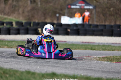 Léa VINCELOT — 28/02 & 01/03/2026 : 1ère manche du Championnat du Sud 2026 à Aigues-Vives (photos Stéphane Agnus) 2026 — karting