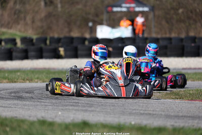 Marcel LIMOUSIN — 28/02 & 01/03/2026 : 1ère manche du Championnat du Sud 2026 à Aigues-Vives (photos Stéphane Agnus) 2026 — karting