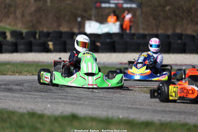 Martin RAYNAUD — 28/02 & 01/03/2026 : 1ère manche du Championnat du Sud 2026 à Aigues-Vives (photos Stéphane Agnus) 2026 — karting