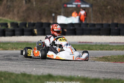 Nationale — 28/02 & 01/03/2026 : 1ère manche du Championnat du Sud 2026 à Aigues-Vives (photos Stéphane Agnus) 2026 — karting