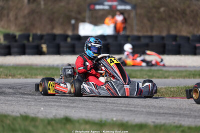 Nationale — 28/02 & 01/03/2026 : 1ère manche du Championnat du Sud 2026 à Aigues-Vives (photos Stéphane Agnus) 2026 — karting
