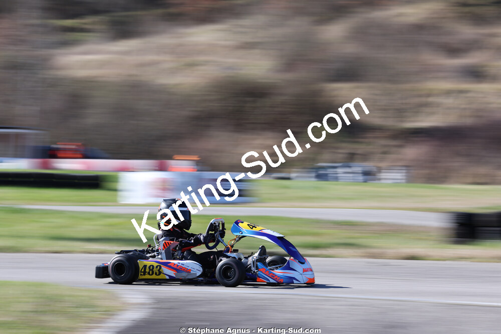 Nationale — 28/02 & 01/03/2026 : 1ère manche du Championnat du Sud 2026 à Aigues-Vives (photos Stéphane Agnus) 2026 — karting