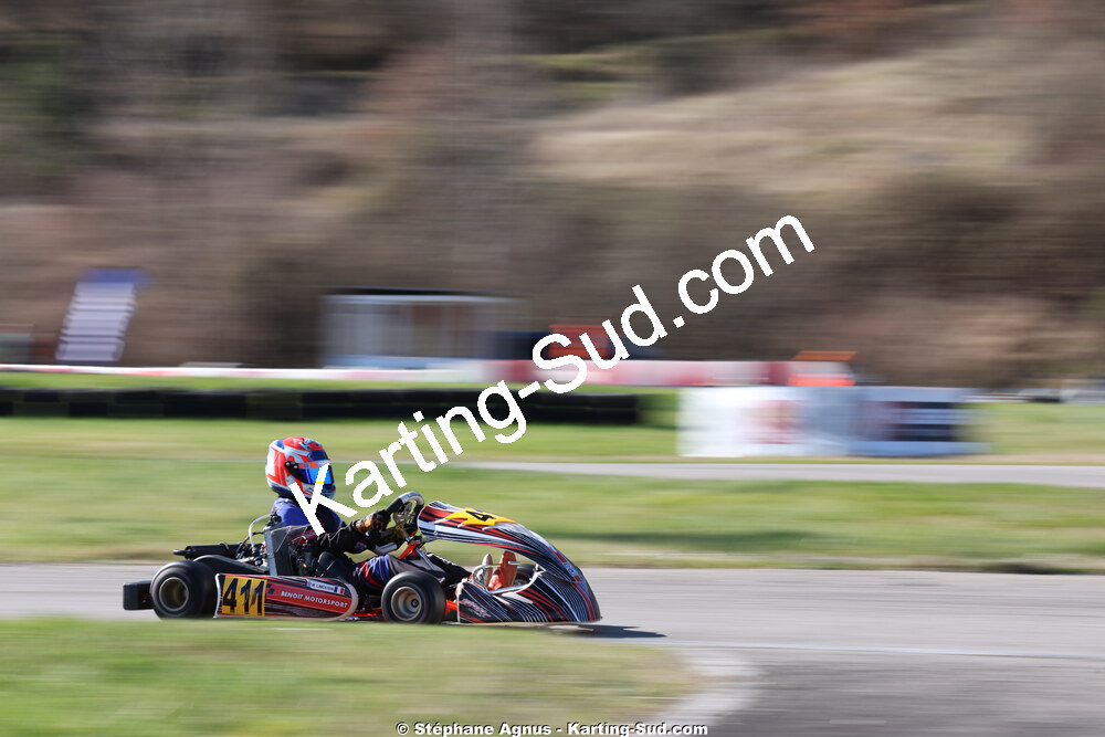 Nationale — 28/02 & 01/03/2026 : 1ère manche du Championnat du Sud 2026 à Aigues-Vives (photos Stéphane Agnus) 2026 — karting