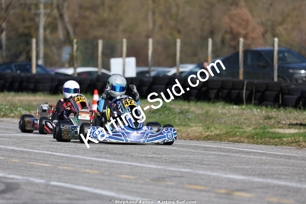Nationale — 28/02 & 01/03/2026 : 1ère manche du Championnat du Sud 2026 à Aigues-Vives (photos Stéphane Agnus) 2026 — karting