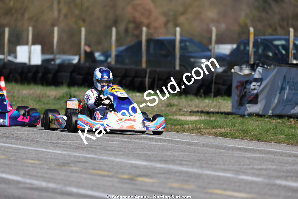 Thiago ARECHAGA ROUSSEAU — 28/02 & 01/03/2026 : 1ère manche du Championnat du Sud 2026 à Aigues-Vives (photos Stéphane Agnus) 2026 — karting