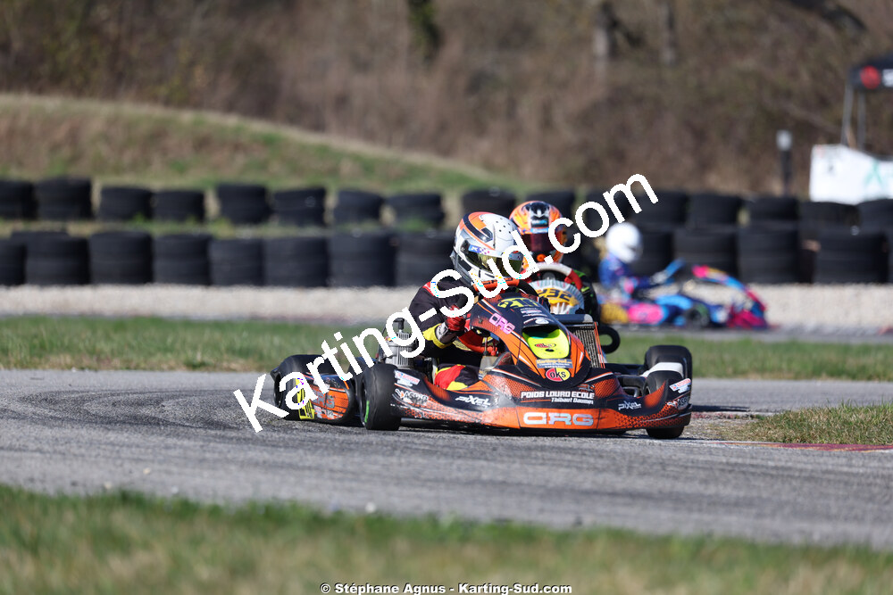 Vincent CASTROVILLARI — 28/02 & 01/03/2026 : 1ère manche du Championnat du Sud 2026 à Aigues-Vives (photos Stéphane Agnus) 2026 — karting