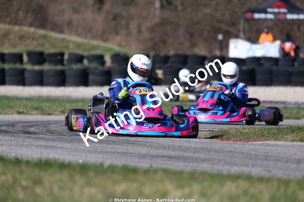 Sénior — 28/02 & 01/03/2026 : 1ère manche du Championnat du Sud 2026 à Aigues-Vives (photos Stéphane Agnus) 2026 — karting