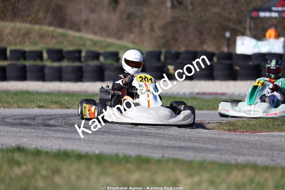 Sénior — 28/02 & 01/03/2026 : 1ère manche du Championnat du Sud 2026 à Aigues-Vives (photos Stéphane Agnus) 2026 — karting