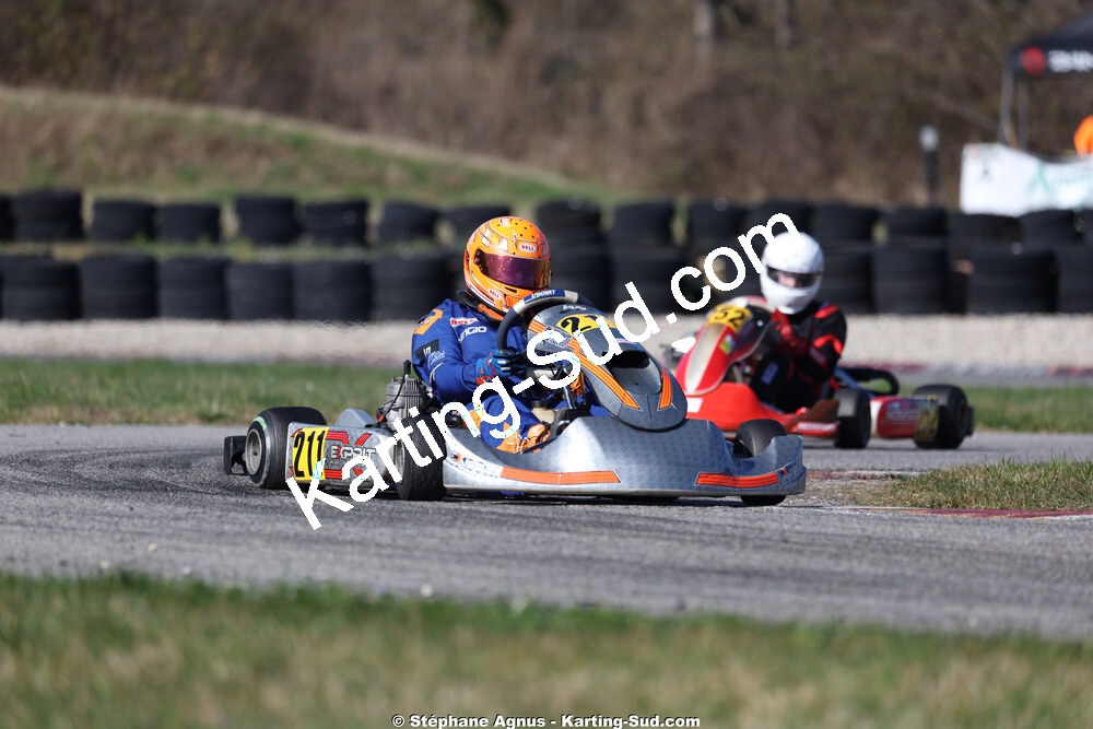 Sénior — 28/02 & 01/03/2026 : 1ère manche du Championnat du Sud 2026 à Aigues-Vives (photos Stéphane Agnus) 2026 — karting