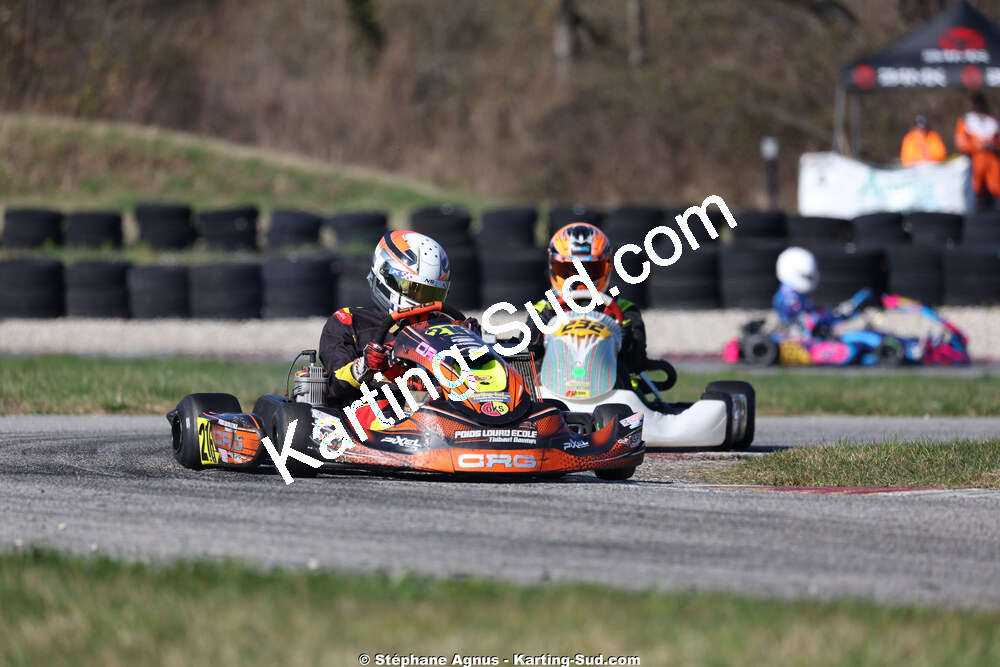 Vincent CASTROVILLARI — 28/02 & 01/03/2026 : 1ère manche du Championnat du Sud 2026 à Aigues-Vives (photos Stéphane Agnus) 2026 — karting