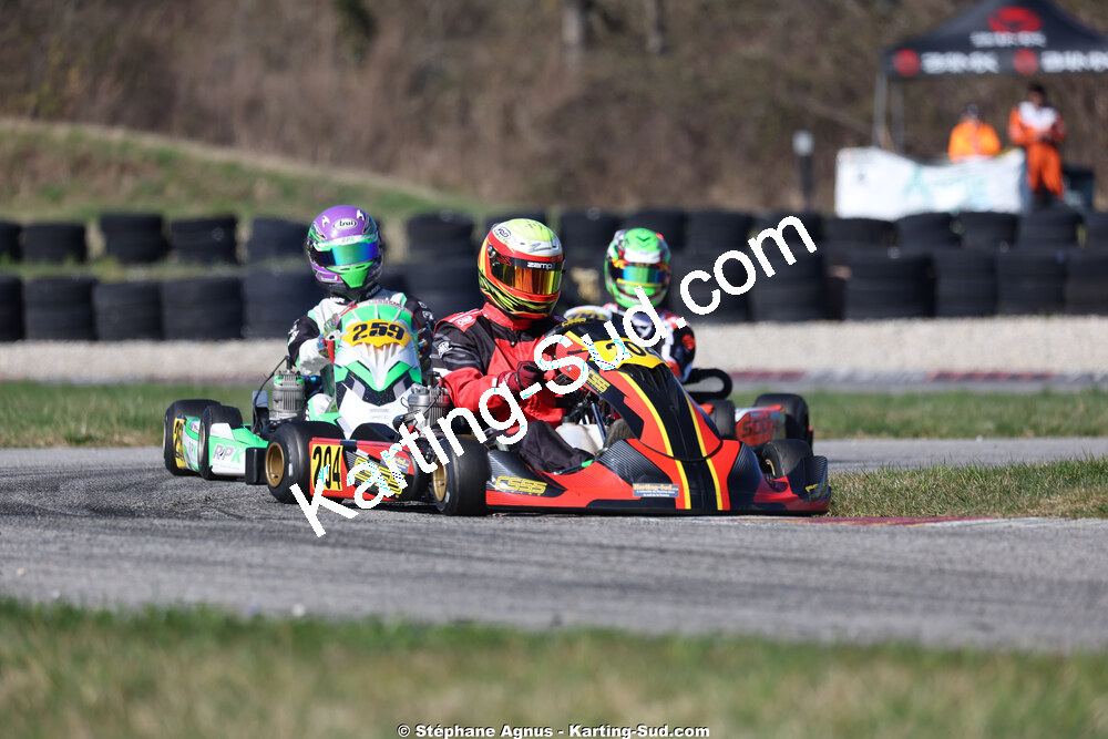 Sénior — 28/02 & 01/03/2026 : 1ère manche du Championnat du Sud 2026 à Aigues-Vives (photos Stéphane Agnus) 2026 — karting