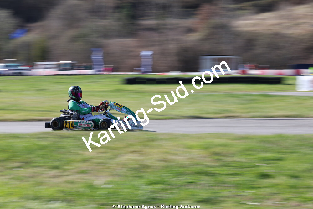 Sénior — 28/02 & 01/03/2026 : 1ère manche du Championnat du Sud 2026 à Aigues-Vives (photos Stéphane Agnus) 2026 — karting