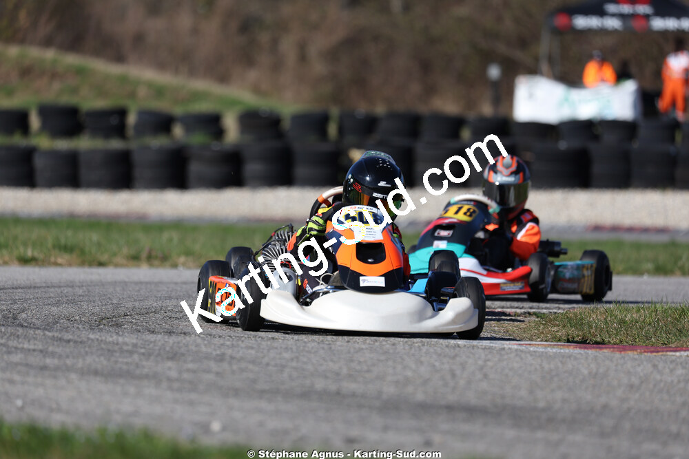 Mini 60 — 28/02 & 01/03/2026 : 1ère manche du Championnat du Sud 2026 à Aigues-Vives (photos Stéphane Agnus) 2026 — karting